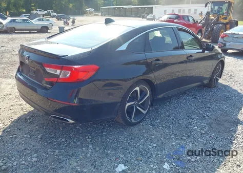 2021 Honda Accord Sport из США, поврежденный, VIN 1HGCV1F31MA020412